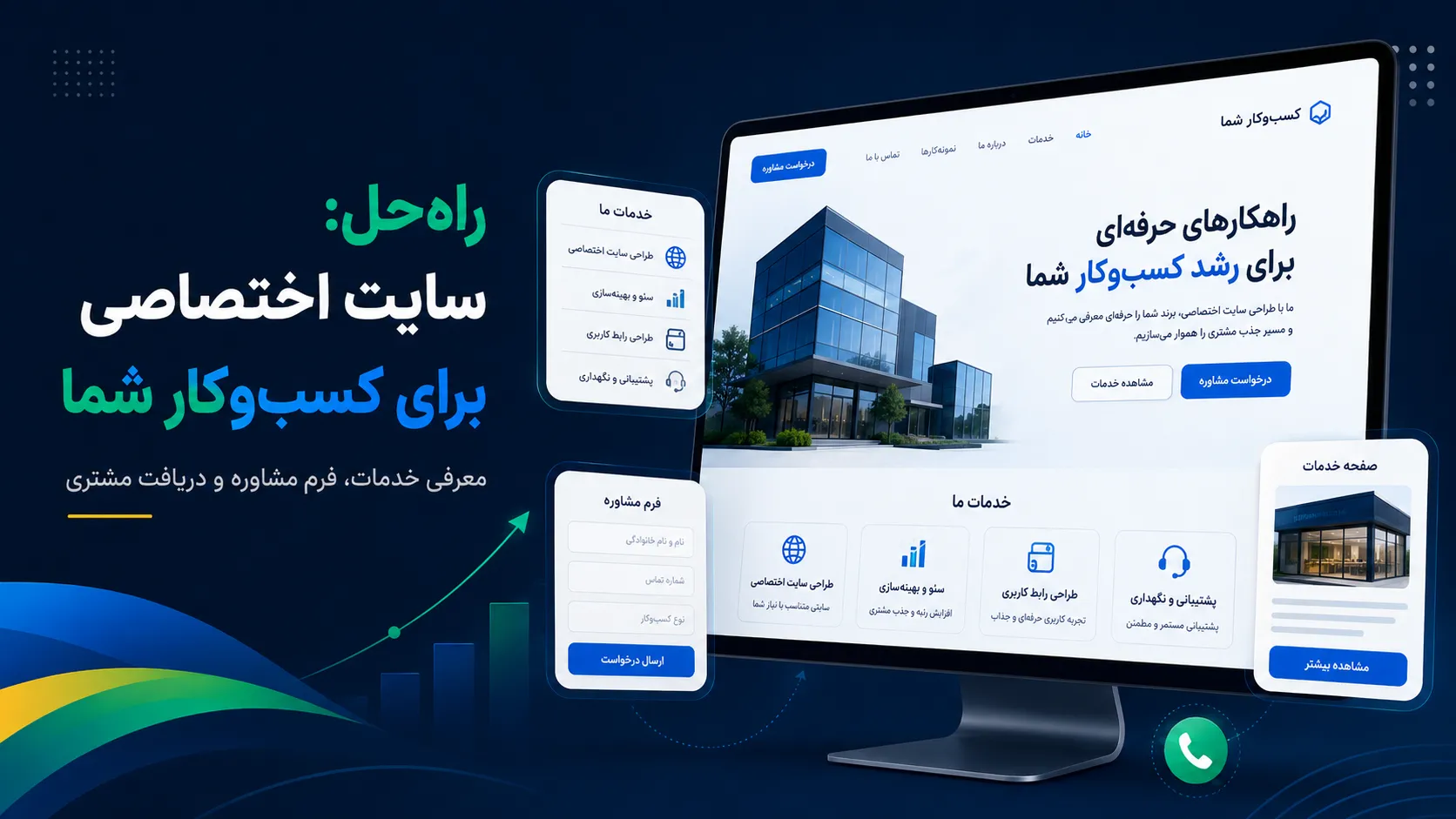 فیلدهای ضروری اطلاعات هویتی و تماس متقاضی