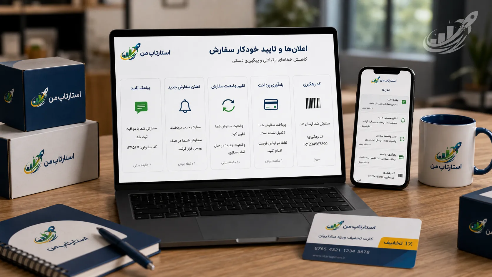 مدیریت محصولات، قیمتها و موجودی در لحظه
